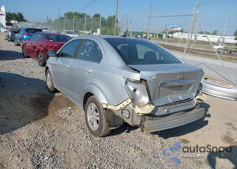 2013 Chevrolet Sonic Lt Auto из США, поврежденный, VIN 1G1JC5SH4D4217358